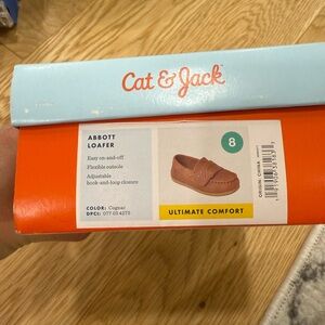Cat & Jack Kids Moccasins - Cognac size 8 toddler